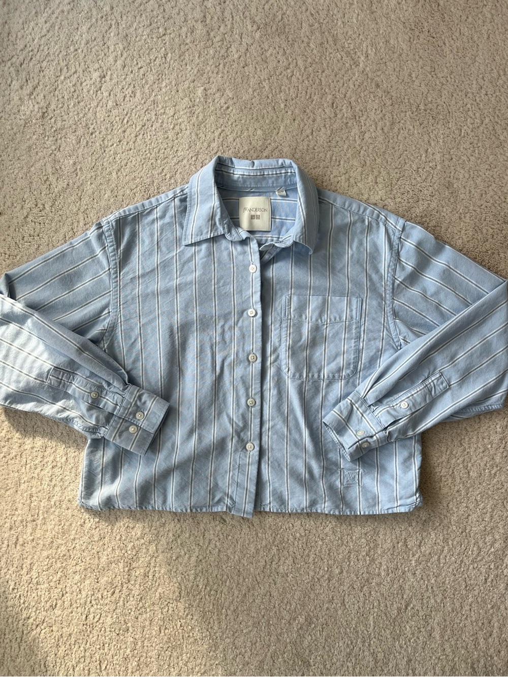 JW Anderson x Uniqlo Boxy Button Up